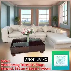SOFA L VINOTI TRIBECA L SHAPE