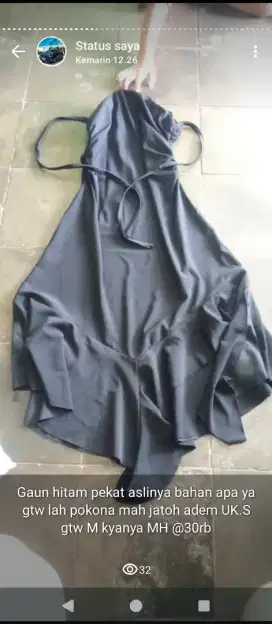 Dress hitam wanita