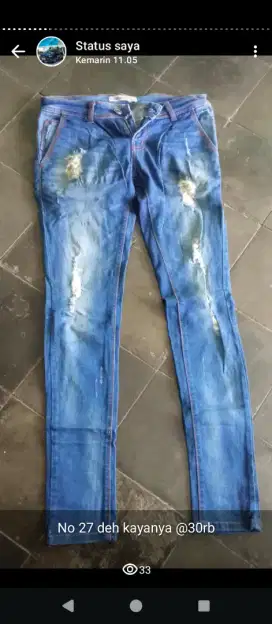 Celana jeans wanita