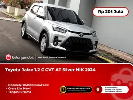 [ KM 900 PERAK ] Toyota Raize 1.2 G CVT AT Silver NIK 2024/2025