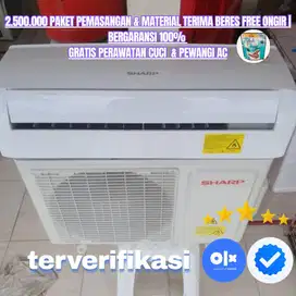 AC SHARP 1/2 PK LOWWAT HEMAT LISTRIK. AC 3/4 PK . AC 1 PK AC 2 PK