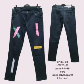 Celana jeans wanita preloved/bekas pakai