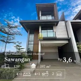 FREE LIFT Brand New House Pondok Cabe Sawangan Jakarta Selatan