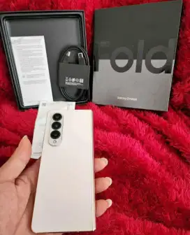 SAMSUNG ZFOLD 4 12/256 ORIGINAL SEIN FULLSET MULUS ( BEIGE)