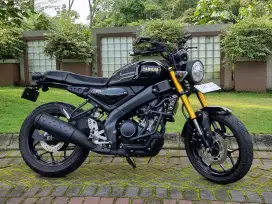 Yamaha XSR 155 VVA Black Matte th 2024 Modif Ganteng Koko Motor