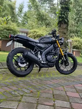 Yamaha XSR 155 VVA Black Matte th 2024 Modif Ganteng Koko Motor