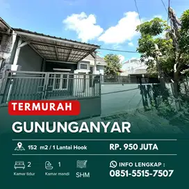 GUNUNGANYAR 152 m2‼️Jual Murah Rumah Hook dekat  MERR