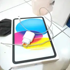 ipad 10 64gb fullset ibox mulus