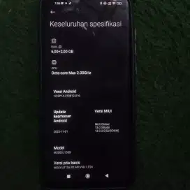 Hp xiaomi redmi 9 8gb Cepat BU
