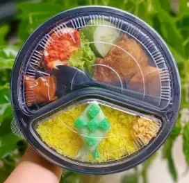 Nasi kuning harga mulai 15.000