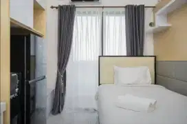 DIJUAL STUDIO SKYHOUSE BSD sky house BSD FULL FURNISH LT 8 GARDEN VIEW