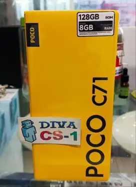 New Xiaomi POCO C71 Chipset T7250 Ram 4Gb 128Gb Android Go Bandung Ant