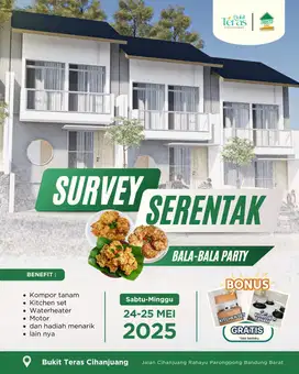 - HOT DEAL! Rumah Minimalis Cihanjuang Harga Murah Bonus Umroh
