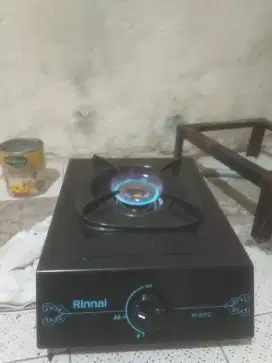 Rinnai api tengah 1tungku dan gas selang juga regulator