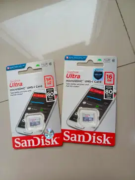 Micro SD Sandisk Baru Original Garansi 16gb