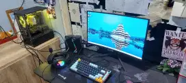 PC Gaming Ryzen 5 Fullset Monitor Murah