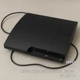 PS 3 SLIM 500 GB CECH 2000  Like New
