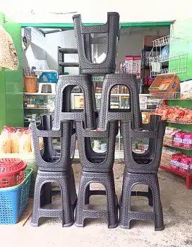 Bangku kursi baso hitam kuat murah