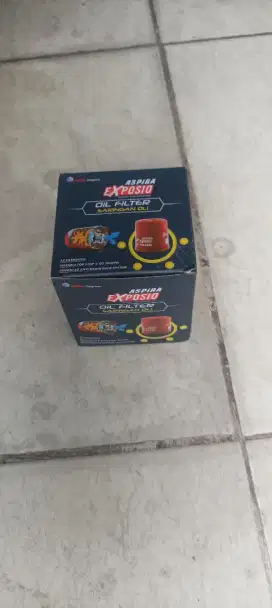 Saringan oli aspira exposion