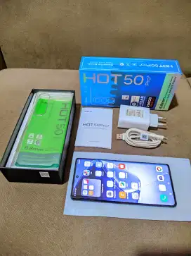 Infinix Hot 50pro + 8/256gb Lengkap No minus