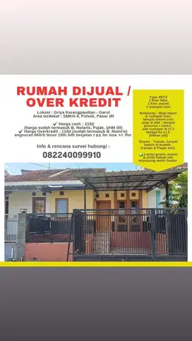 DIJUAL RUMAH SUBSIDI SPEK KOMERSIL