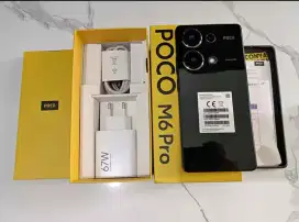Jual Poco M6 Pro 8/256 Fullset Like New (Baru pakai 4 bulan)