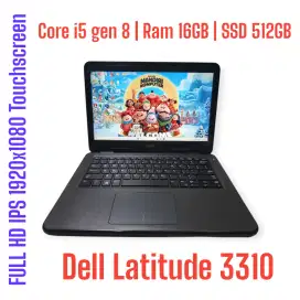 Dell Latitude 3310 Touchscreen | Core i5 gen 8 | Ram 16GB | SSD 512GB