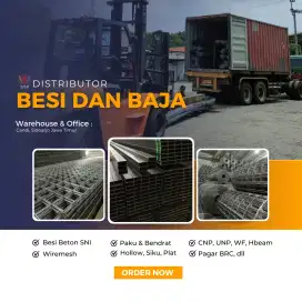 Besi Beton dan Wiremesh Murah Harga Distributor