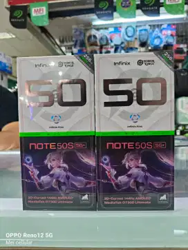 Infinix Note 50s 5G+ 8/256 baru garansi resmi bisa tt bisa kredit