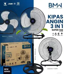 KIPAS Angin Berdiri 3IN1 BMW
18 inch