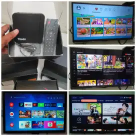 STB Android TV Bix OS 11 RAM 2 GB Bluetooth Playstore