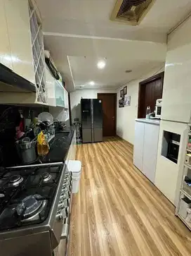 Lantai rendah Apartemen waterplace 3 br jadi 2 BR furnish bagus