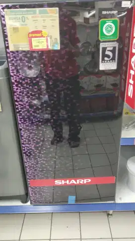 Kulkas sharp 1 pintu baru cod hypermart bip