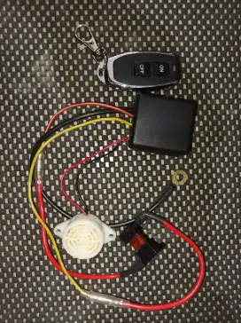 Kunci remote pengaman motor kendali jarak jauh anti maling begal