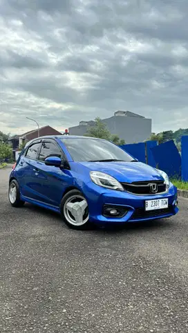 (TDP 7jt) Honda Brio Tipe RS Sporty AT Matic CVT 2016 Biru