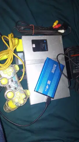 PS2 slim hardis 60gb nego