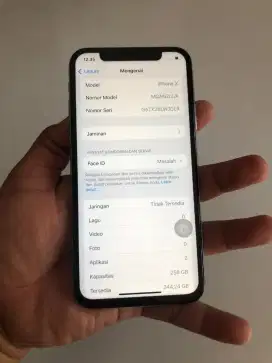 iPhone x 256 inter all operator