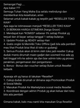 Reseller TOKO KAIA