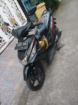 Yamaha Mio Z 2016 ss lengkap mesin bagus plat B DKI stater hidup