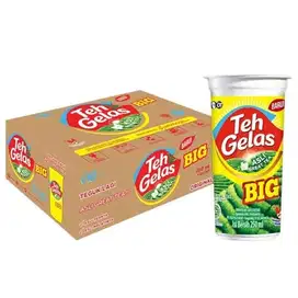 Cuci gudang teh gelas big