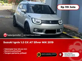 [ LOW KM ] Suzuki Ignis 1.2 GX AT Silver 2019/2020
