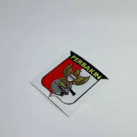 Sticker Timbul PERBAKIN Stiker Body Motor Emblem Variasi Resin Tebal
