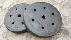 1 Set Dumbbell Plate 30Kg – Murah, Kuat, Cocok untuk Latihan di Rumah!