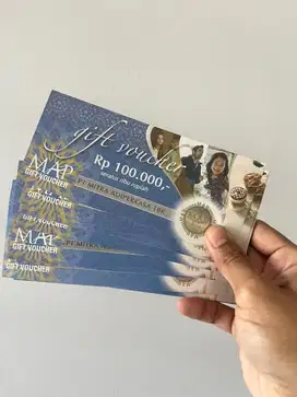 Voucher MAP Gift Card Rp 100.000,-