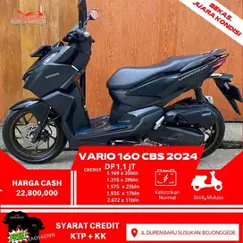 VARIO 160 THN 2024 PAJAK PANJANG MULUSS BEKAS RASA BARU