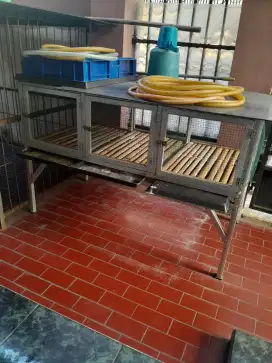 KANDANG KELINCI BESAR 3 KAMAR