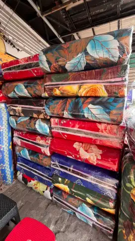 kasur busa motif