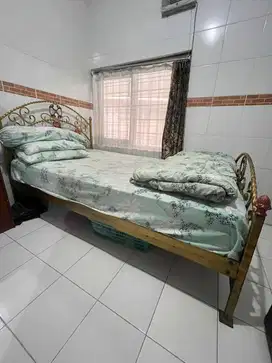 Dijual Tempat Tidur Besi Tempa (Besi Tempa Only)