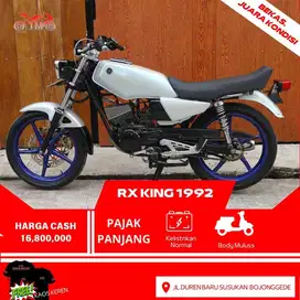 RX KING 92 PAJAK PANJANG STYLE BANDUNG NO KENDALA TINGGAL GASS