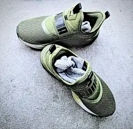 Puma Original sepatu slip ON Army Gradasi